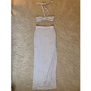 Tobi Maxi Skirt & Bandeau 2-piece